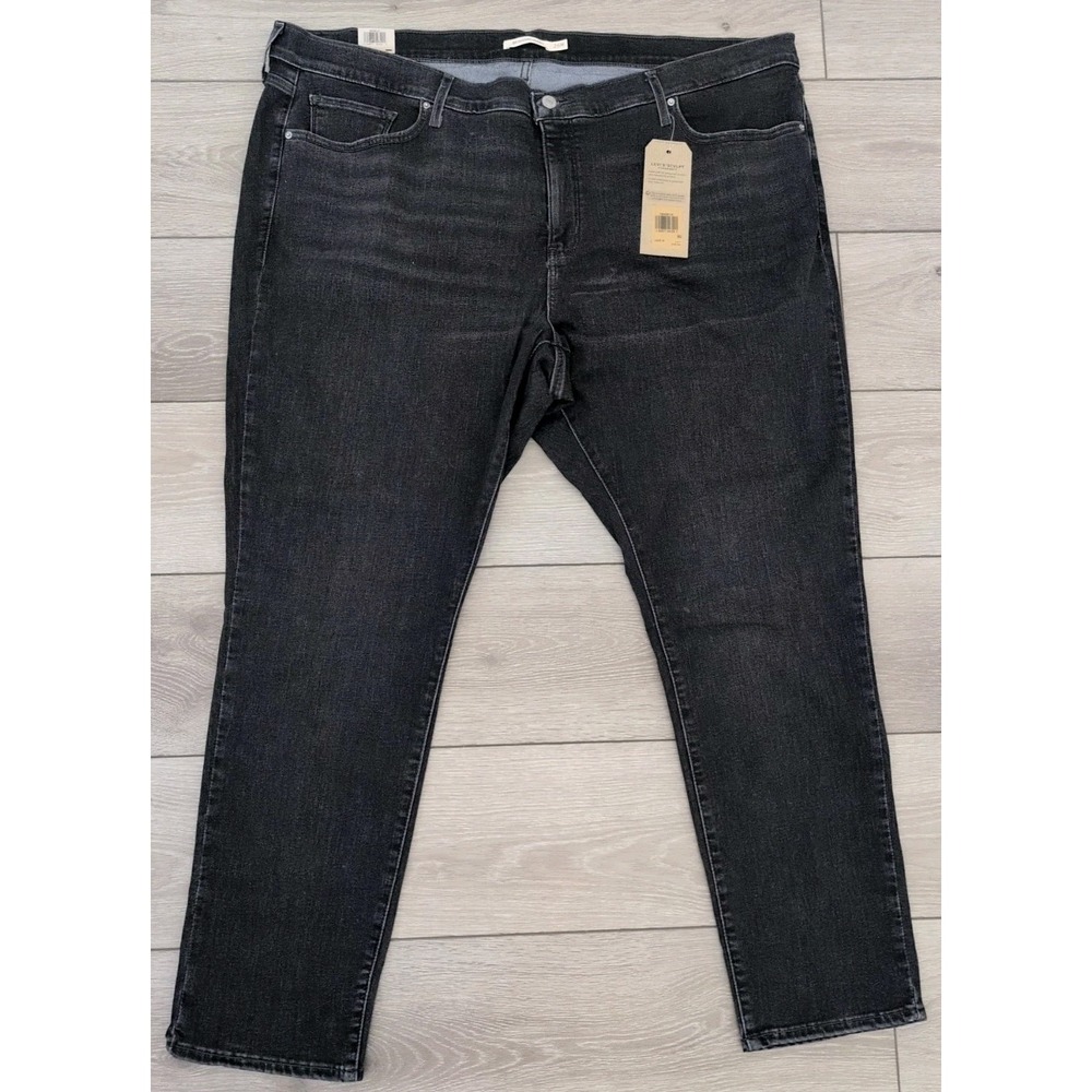 Levi's Women's Mid-Rise Tummy Slim‎ 311 Shaping Skinny Jeans Size 26W Black NWT